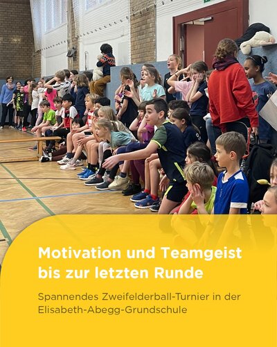 Kurz vor den Winterferien wurde es noch einmal richtig sportlich in der Elisabeth-Abegg-Grundschule: Beim großen...